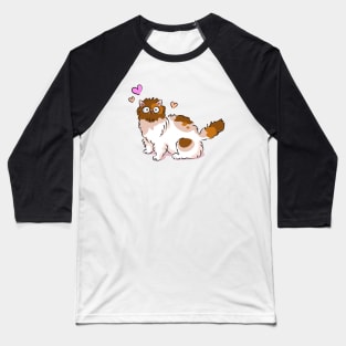 Persian Cat Baseball T-Shirt